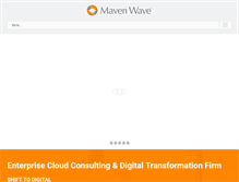 Tablet Screenshot of mavenwave.com